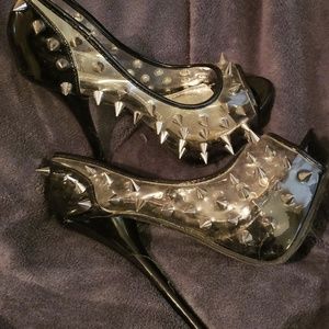 Spiked heels